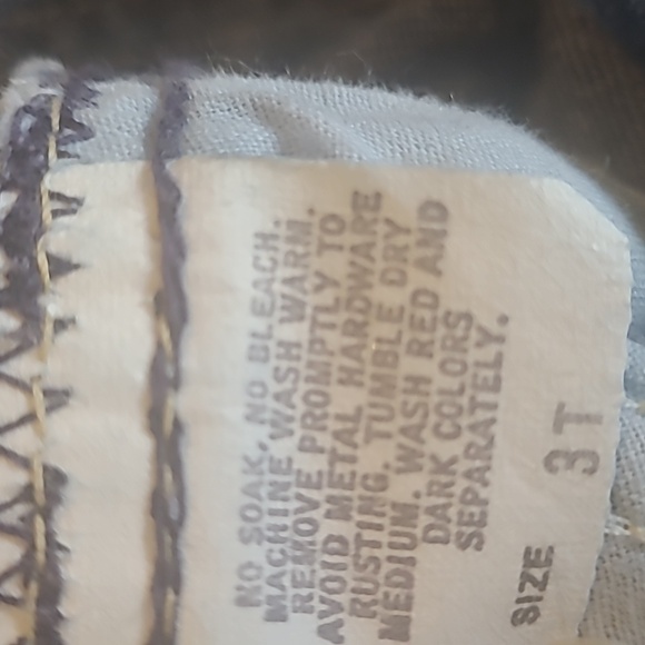 VINTAGE OSHKOSH B'GOSH VESTBAK BIB OVERALLS 3T - Picture 6 of 7